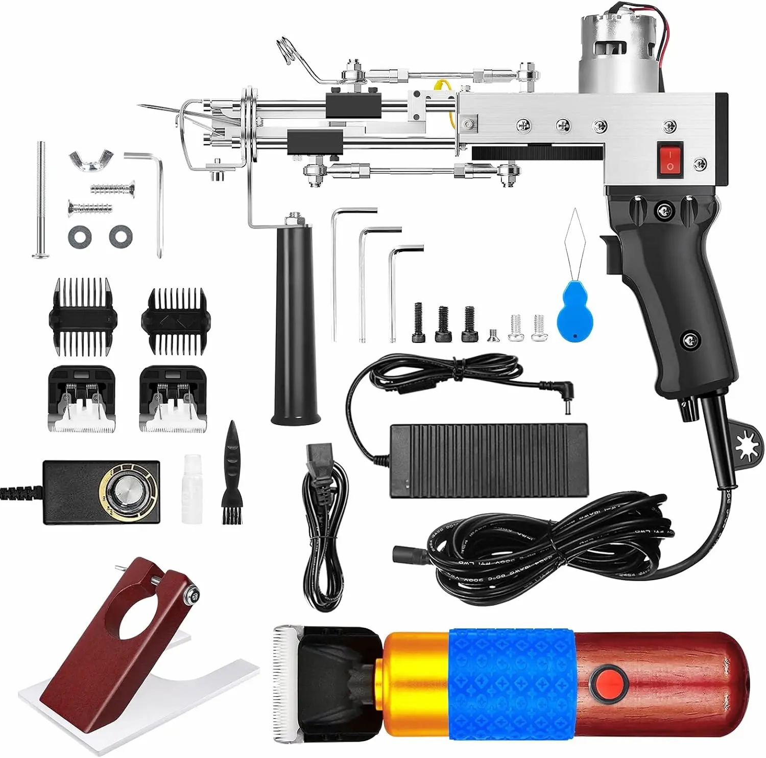 Kit y herramientas de tufting