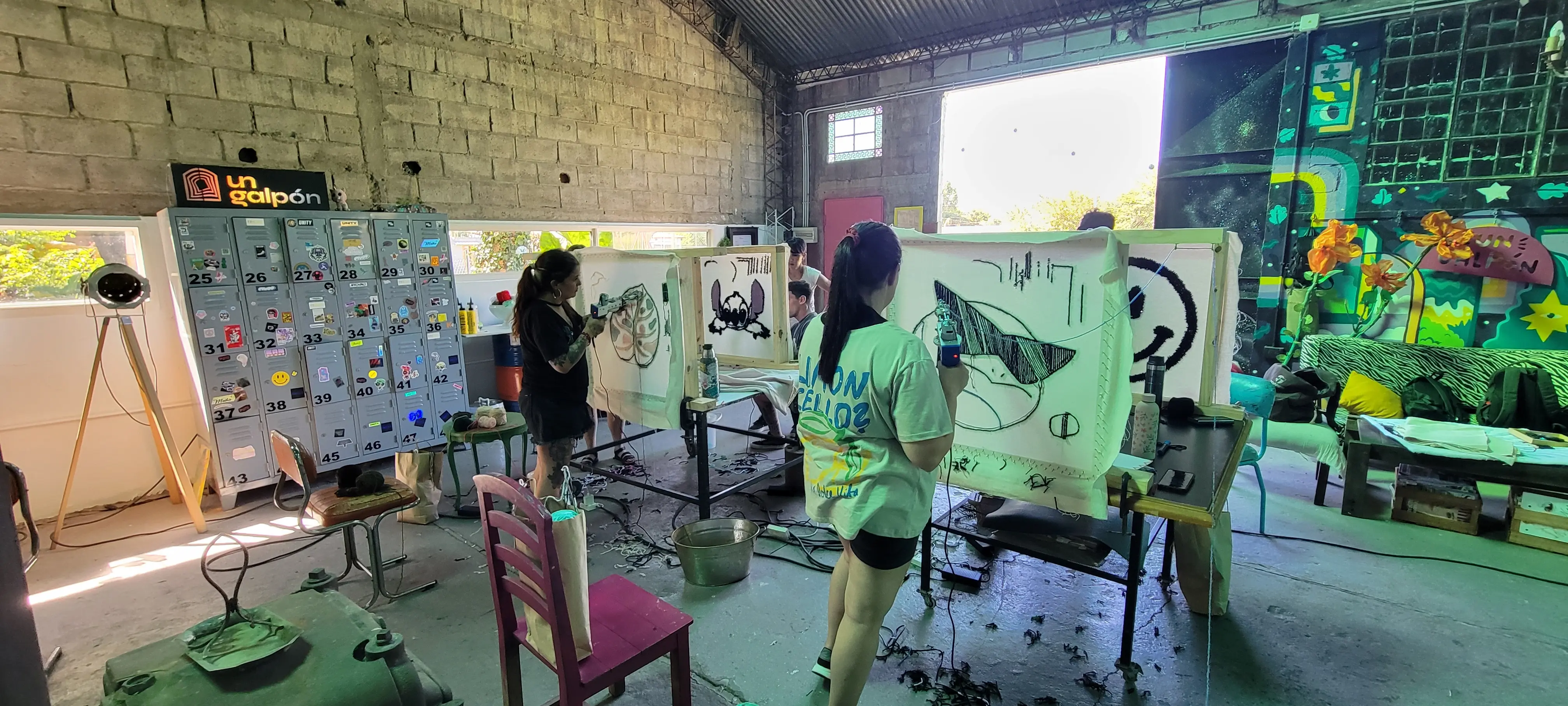 Taller de tufting en vivo